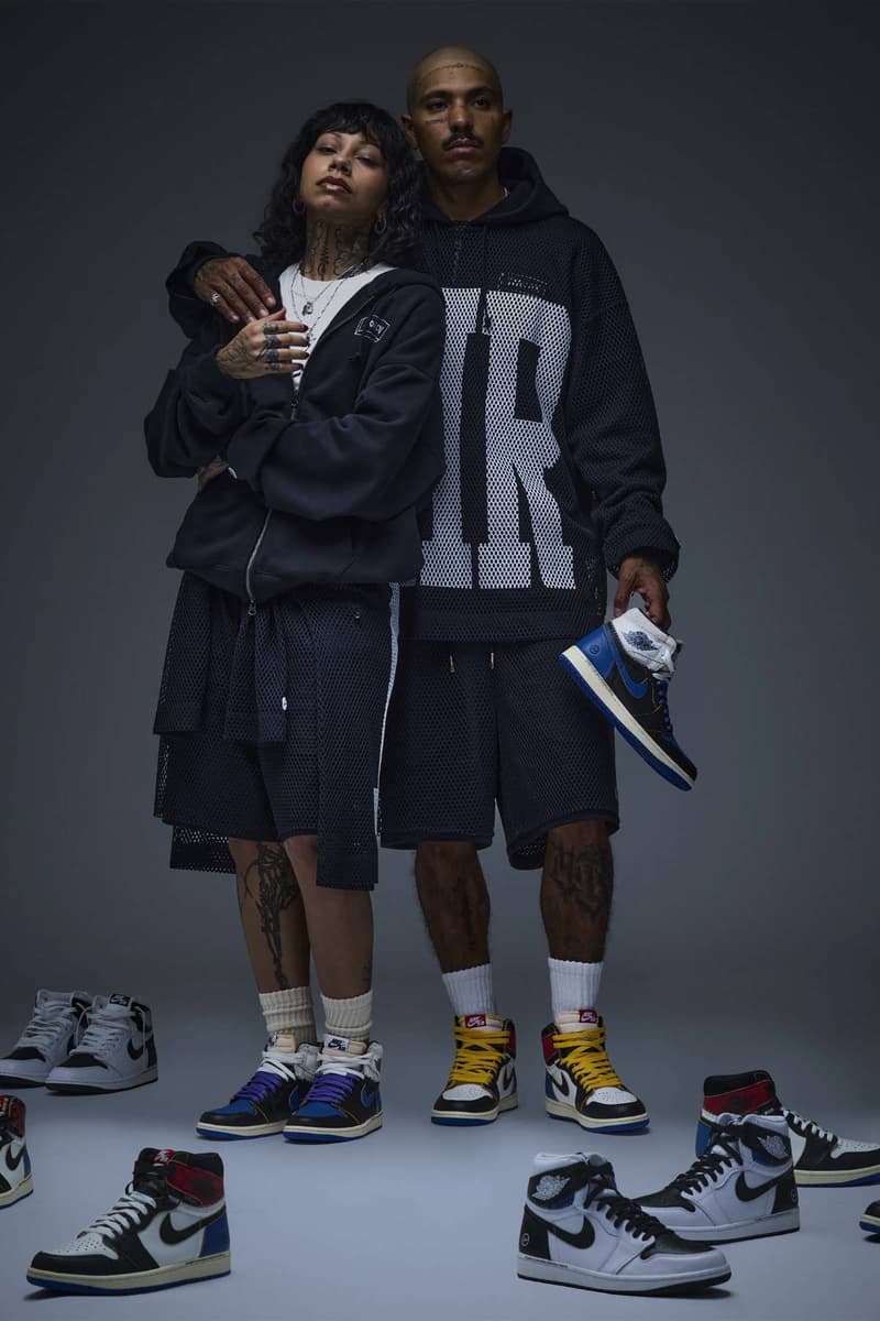 フラグメント x ユニオン x エアジョーダン 1 コレクション全アイテム & 販売方法が公開 Hiroshi Fujiwara fragment x Union x Air Jordan 1 collection full line up