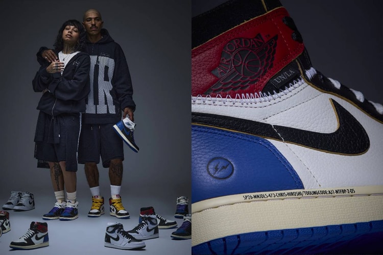 fragment x UNION x Air Jordan 1 コレクション全アイテム & 販売方法が公開