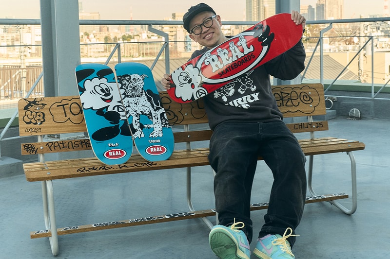 VERDY x REAL Skateboards によるスケートショップデイコレクションが発売