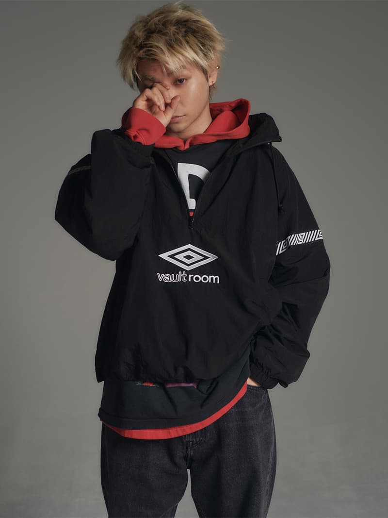 ボルトルームとアンブロによるコラボアイテム第2弾が登場 vaultroom umbro collaboration release info