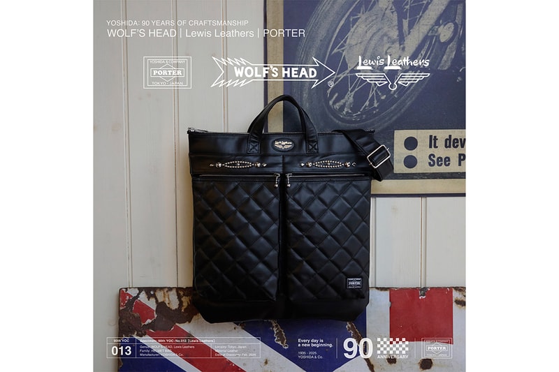 ルイスレザーズとポーターによるコラボコレクションが発売 lewis leathers porter collaboration release info