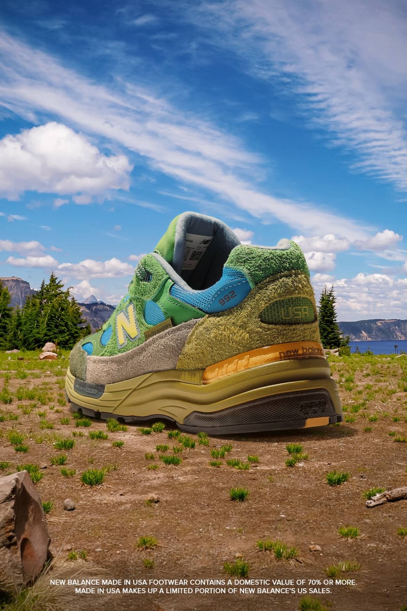 サレヘ・ベンバリー x ニューバランス の最新作 Made in USA 992 が発売 Salehe Bembury x New Balance Made in USA 992