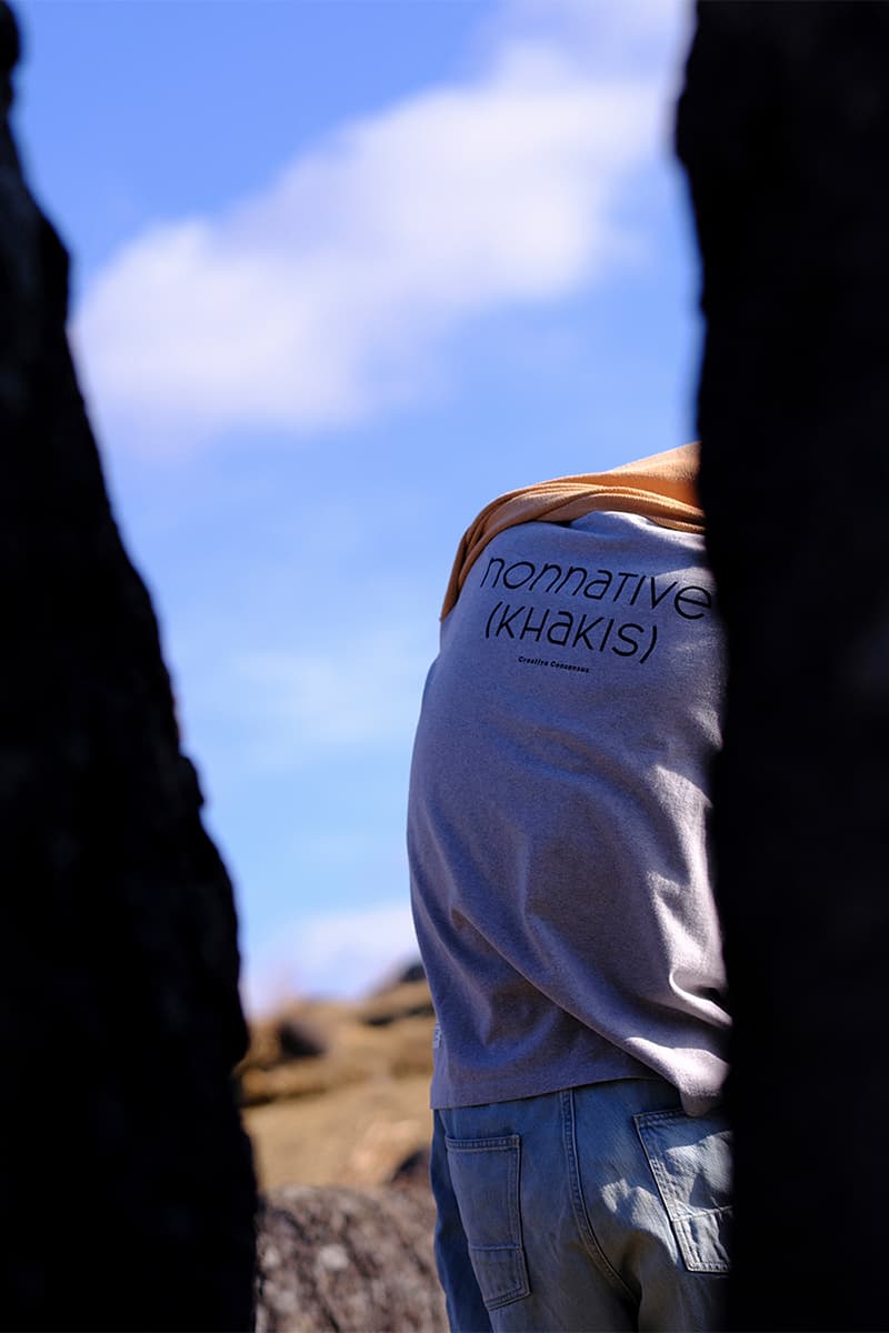 カーキスとノンネイティブによる初コラボレーションが実現 khakis nonnative first collection release info