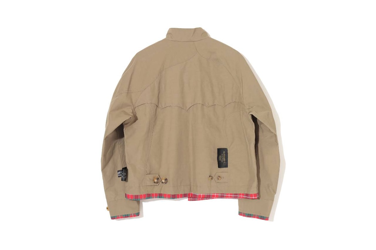 アンダーカバー x バラクータ コラボスウィングトップがリリース UNDERCOVER x BARACUTA G4 swing top release info