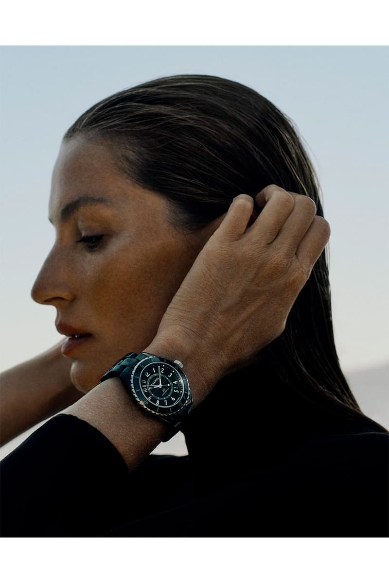 シャネルがアイコンウォッチ J12の新キャンペーンを発表 chanel j12 new campaign gisele bundchen clement chabernaud