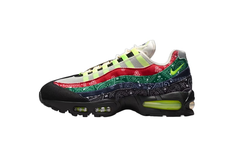 ナイキエアマックス95に新色 “ボルト アンド ユニバーシティ レッド”が登場 nike air max 95 volt and university red release info
