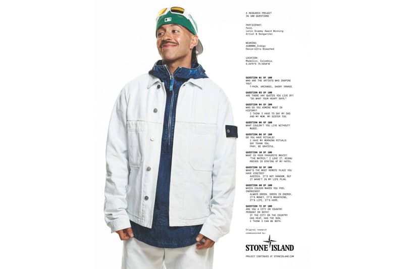 Stone Island の新プロジェクト DENIM RESEARCH 2026年春夏コレクションが発表
