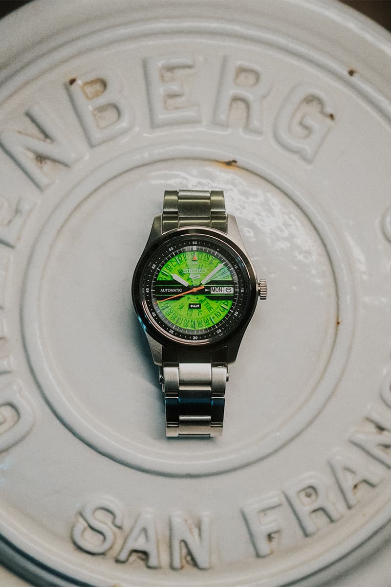 ハフとセイコーによる3度目のコラボレーションモデルが登場 huf seiko third collaboration model release info