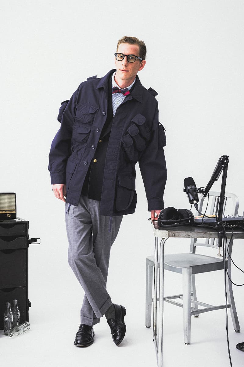 ビームスプラスxエンジニアドガーメンツの別注ネーム PEGからP RADIO JACKETが登場 beams plus engineered garments peg p radio jacket release info