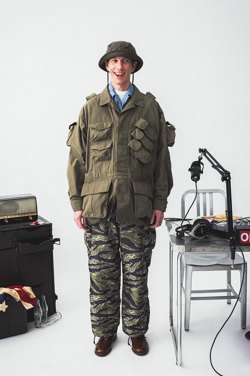 ビームスプラスxエンジニアドガーメンツの別注ネーム PEGからP RADIO JACKETが登場 beams plus engineered garments peg p radio jacket release info