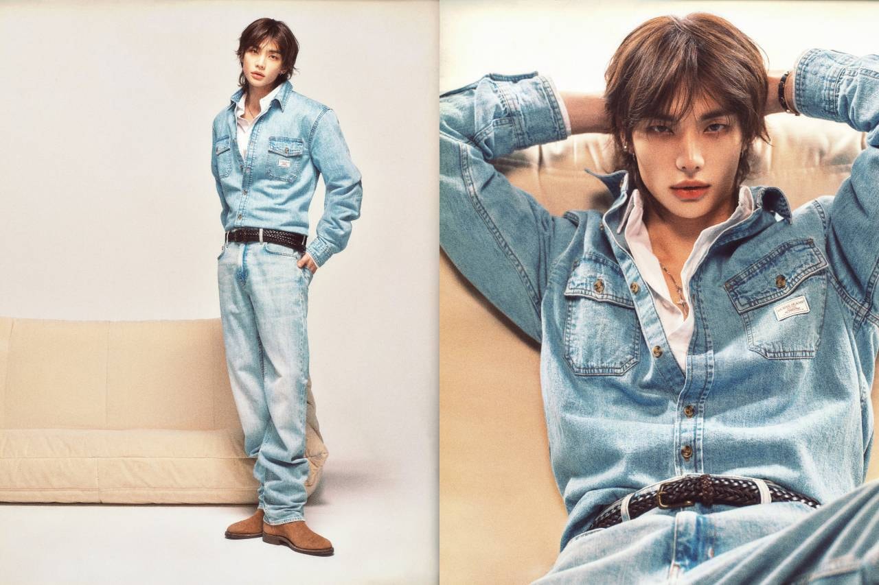 GUESS が Stray Kids のヒョンジンをグローバルアンバサダーに起用