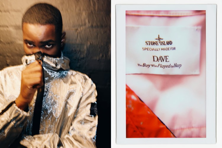 Stone Island が Dave とのコラボコレクションを発表