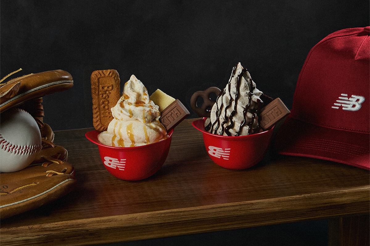 キストラーツとニューバランスが野球をテーマにした限定メニューを発表 kith treats new balance limited menu release info