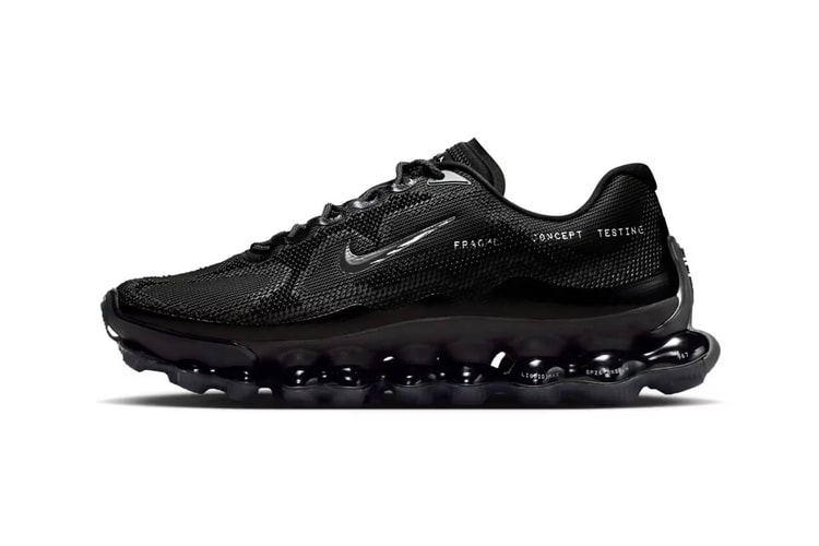 藤原ヒロシの手掛ける fragment x Nike の最新作 Air Liquid Max の公式ビジュアルをチェック