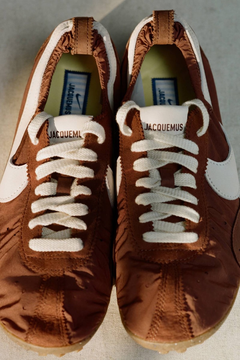 ジャックムス x ナイキ ムーン シューズに2026年春の新色が登場 Jacquemus x Nike Moon Shoe “Brown” “Sail” “Pale Pink” release info