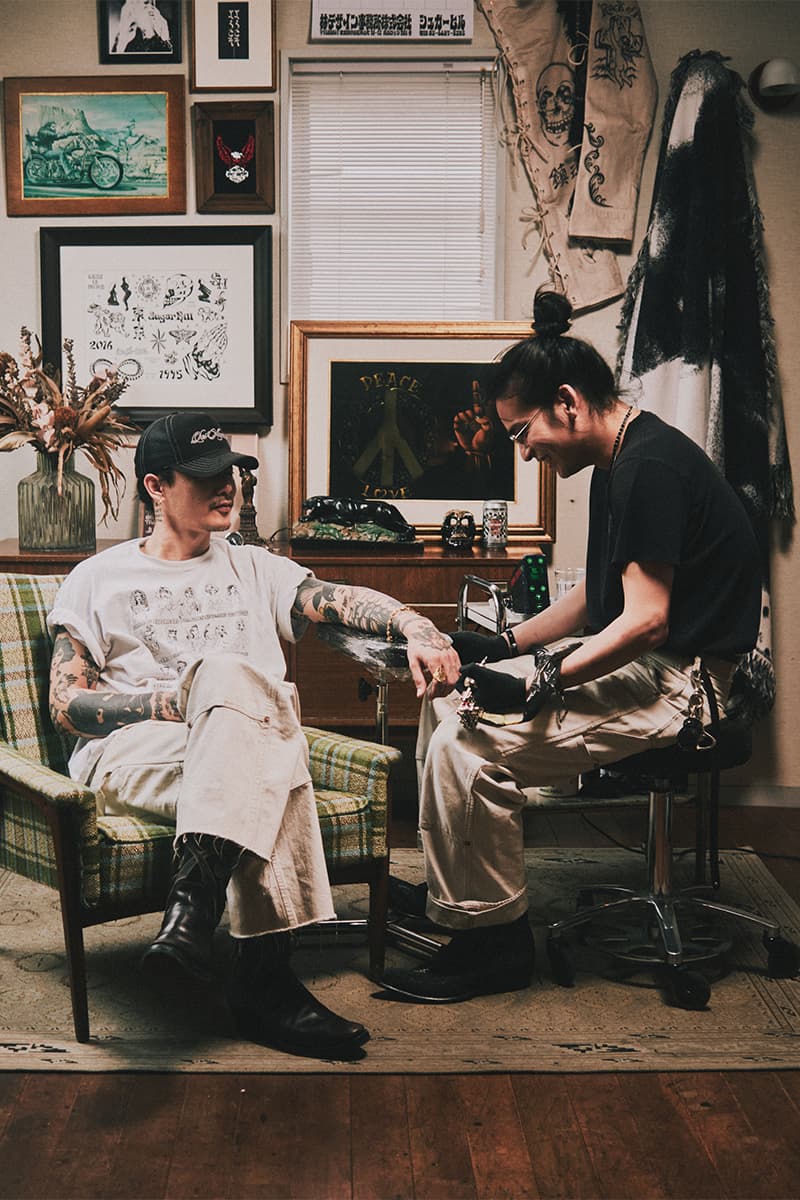 シュガーヒルがタトゥースタジオヤマダとのコラボアイテムを発売 sugarhill tattoo studio yamada collaboration release info