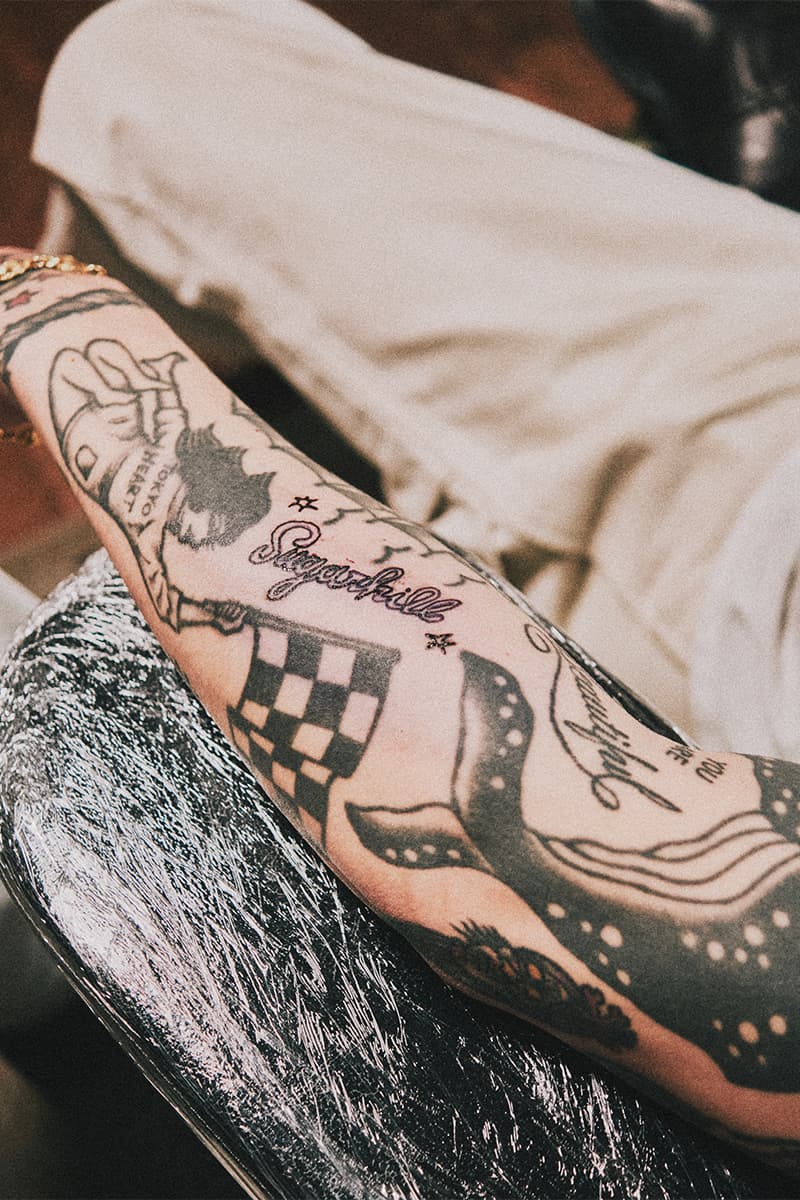シュガーヒルがタトゥースタジオヤマダとのコラボアイテムを発売 sugarhill tattoo studio yamada collaboration release info
