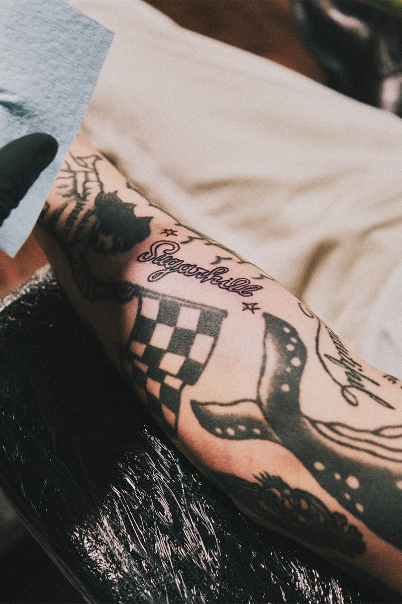 シュガーヒルがタトゥースタジオヤマダとのコラボアイテムを発売 sugarhill tattoo studio yamada collaboration release info