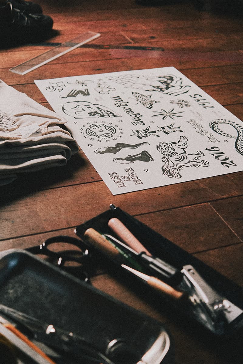 シュガーヒルがタトゥースタジオヤマダとのコラボアイテムを発売 sugarhill tattoo studio yamada collaboration release info