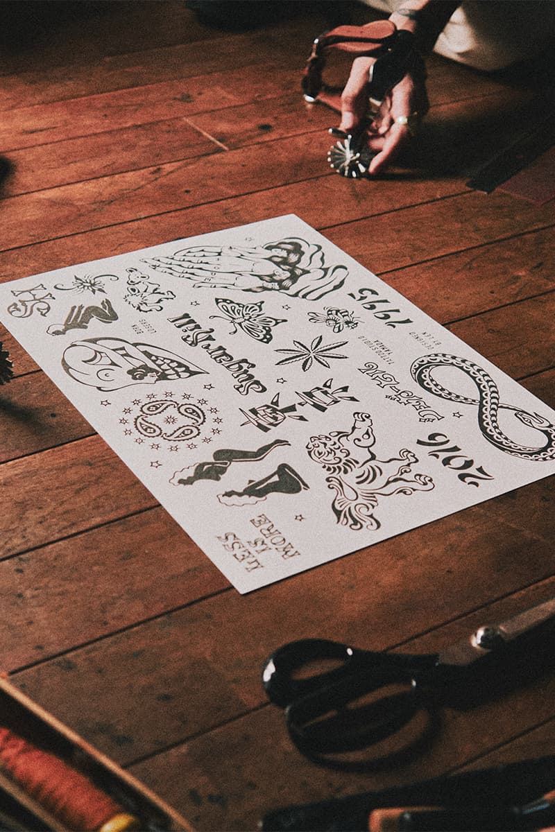 シュガーヒルがタトゥースタジオヤマダとのコラボアイテムを発売 sugarhill tattoo studio yamada collaboration release info