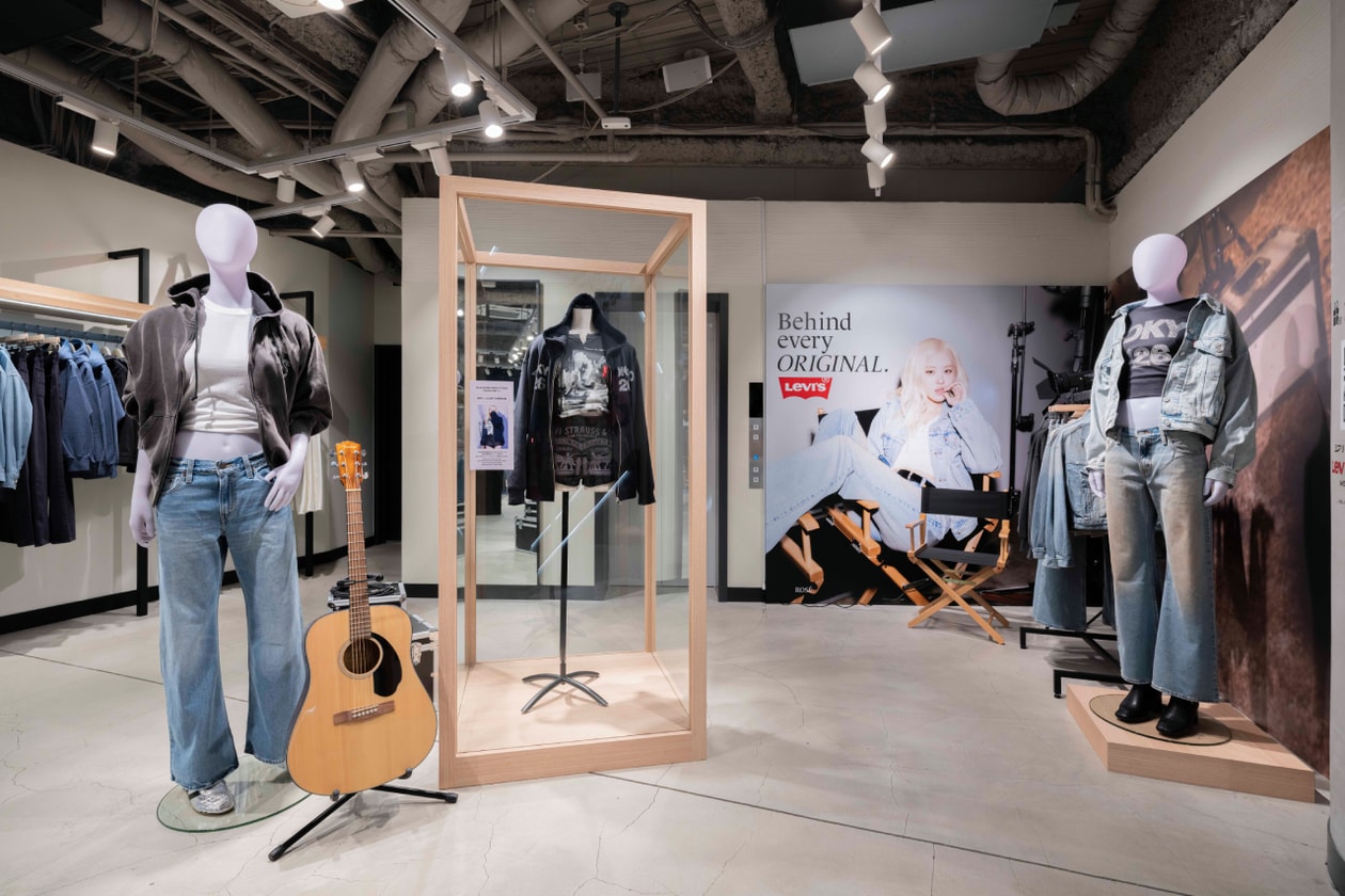 Levi’s® が BLACKPINK の ROSÉ とのグローバルパートナーシップを発表　リーバイス　ブラックピンク　ロゼ