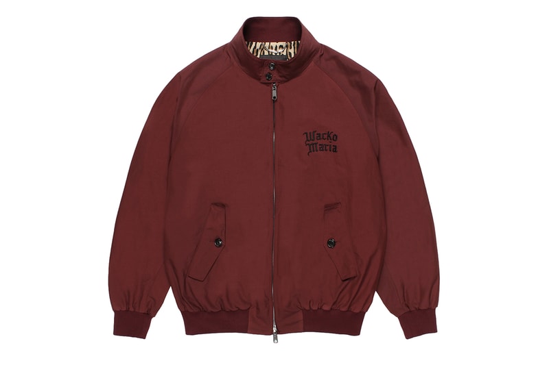 ワコマリアxバラクータによるコラボジャケットがリリース wacko maria baracuta collabo jacket release info
