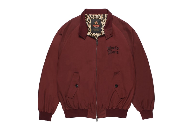 ワコマリアxバラクータによるコラボジャケットがリリース wacko maria baracuta collabo jacket release info