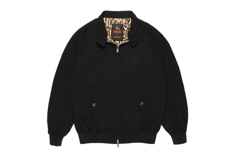 ワコマリアxバラクータによるコラボジャケットがリリース wacko maria baracuta collabo jacket release info