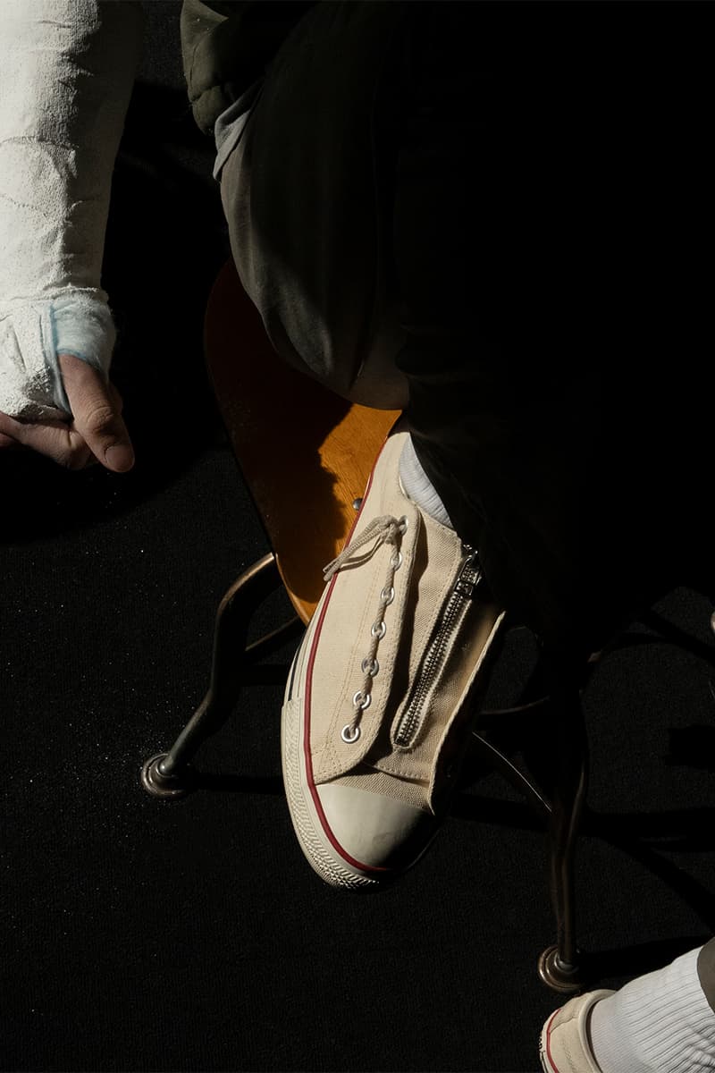 コンバースとノンネイティブによる最新コラボモデル ALL STAR GORE-TEX CENTERZIP OX / NN が登場 converse nonnative all star gore tex centerzip ox nn release info