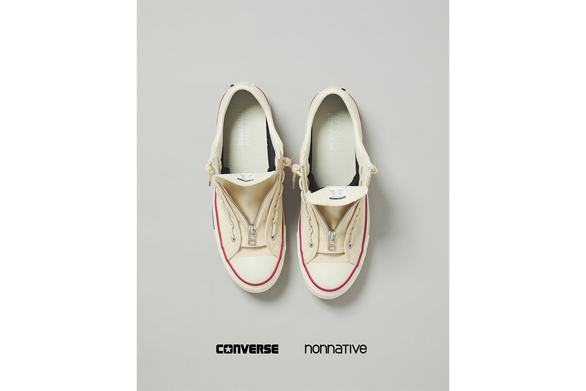 コンバースとノンネイティブによる最新コラボモデル ALL STAR GORE-TEX CENTERZIP OX / NN が登場 converse nonnative all star gore tex centerzip ox nn release info