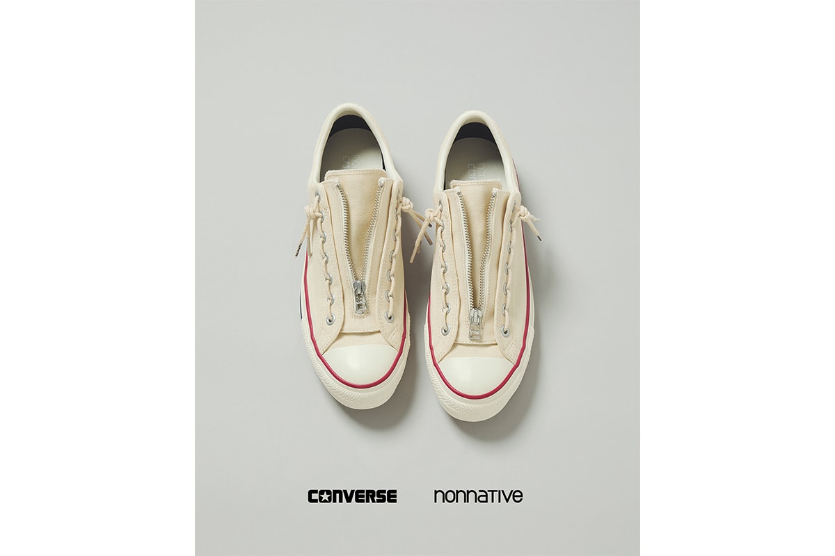 コンバースとノンネイティブによる最新コラボモデル ALL STAR GORE-TEX CENTERZIP OX / NN が登場 converse nonnative all star gore tex centerzip ox nn release info