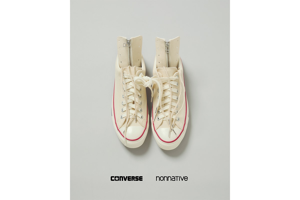 コンバースとノンネイティブによる最新コラボモデル ALL STAR GORE-TEX CENTERZIP OX / NN が登場 converse nonnative all star gore tex centerzip ox nn release info