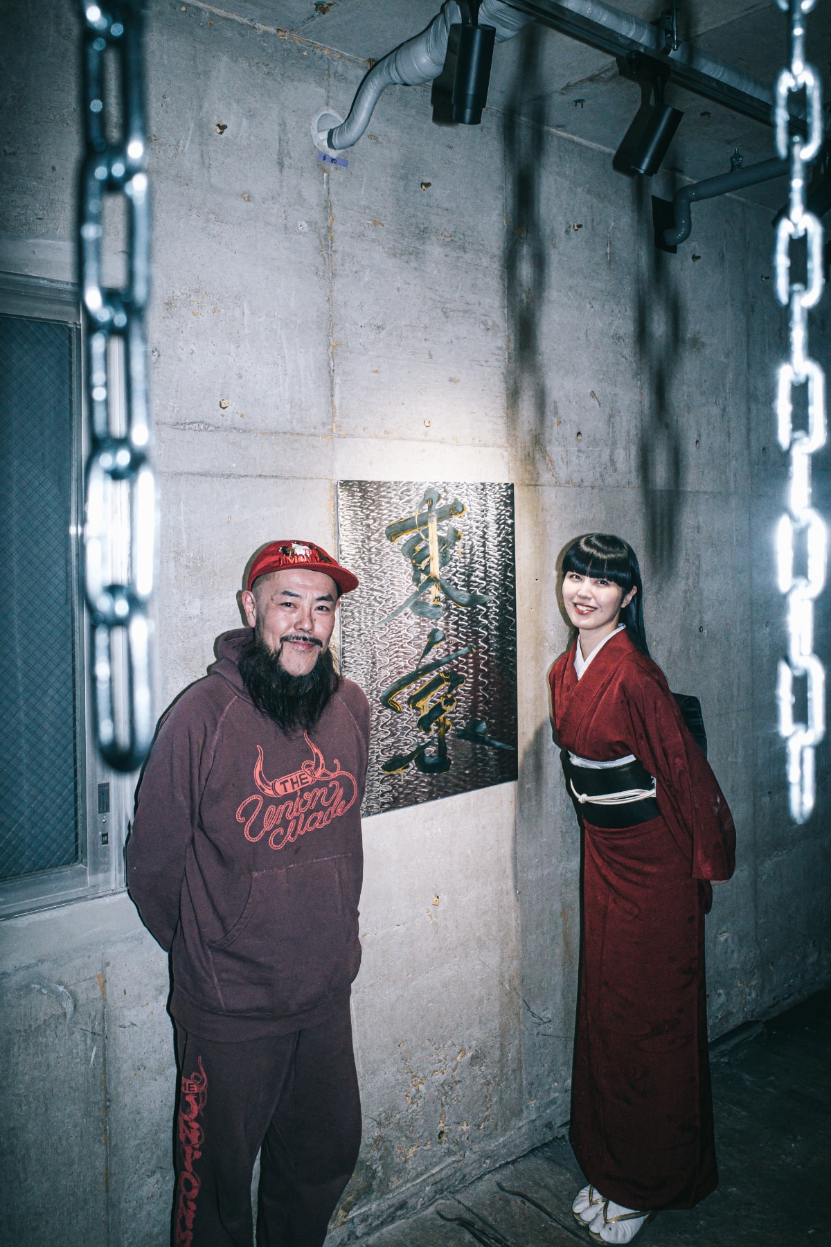 書道家・万美と鉄の造形作家 グランド コブラによるメタル書道展 “鉄華爛漫”が開催中 MAMIMOZI feat. GRAND COBRA Metal Calligraphy Exhibition Tekka Ranman info