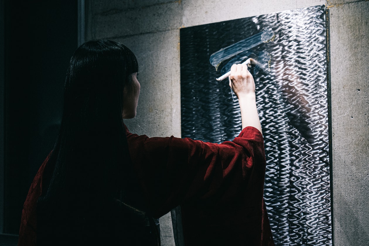 書道家・万美と鉄の造形作家 グランド コブラによるメタル書道展 “鉄華爛漫”が開催中 MAMIMOZI feat. GRAND COBRA Metal Calligraphy Exhibition Tekka Ranman info