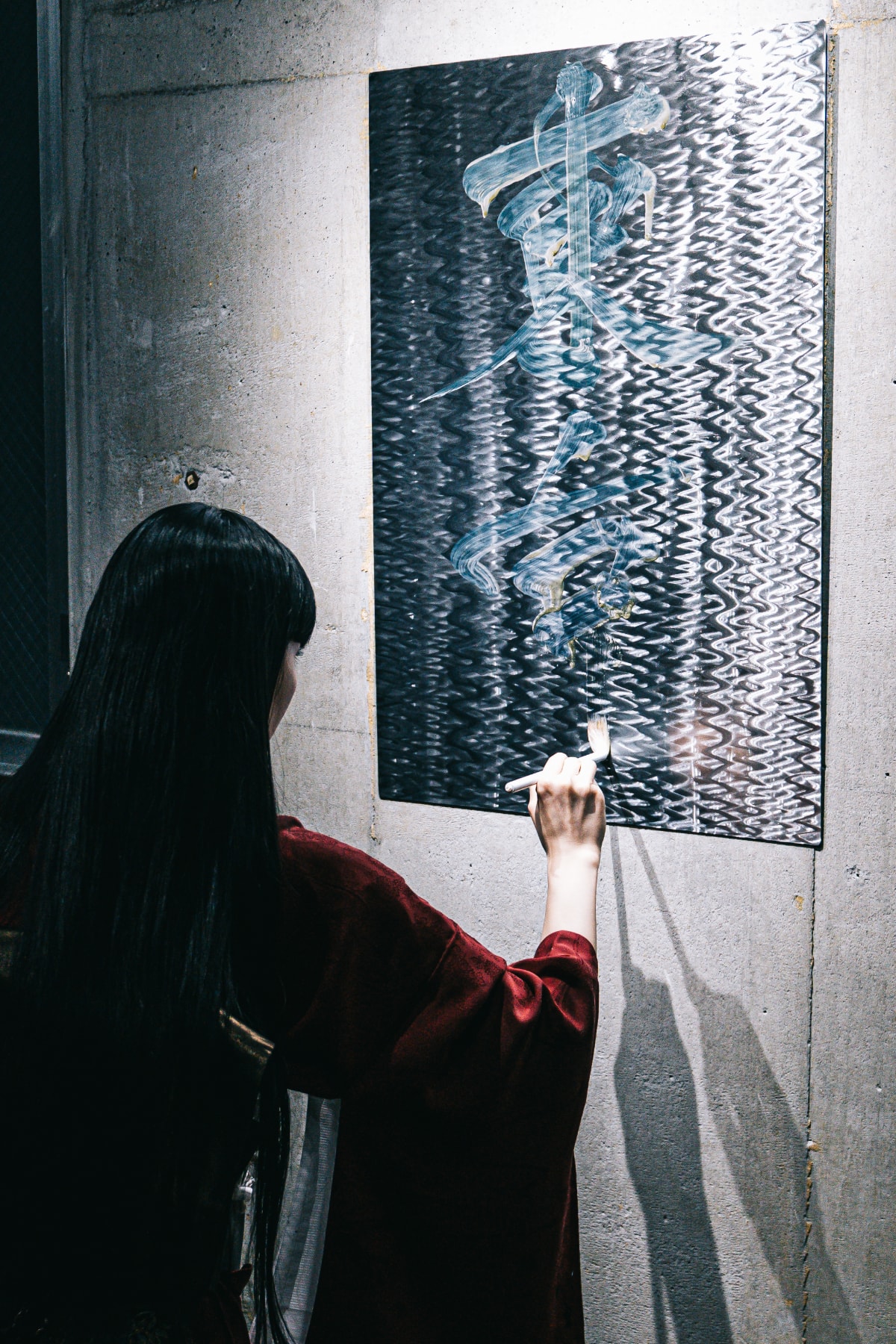 書道家・万美と鉄の造形作家 グランド コブラによるメタル書道展 “鉄華爛漫”が開催中 MAMIMOZI feat. GRAND COBRA Metal Calligraphy Exhibition Tekka Ranman info