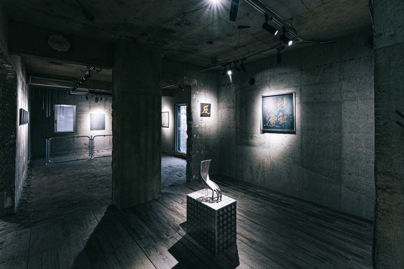 書道家・万美と鉄の造形作家 グランド コブラによるメタル書道展 “鉄華爛漫”が開催中 MAMIMOZI feat. GRAND COBRA Metal Calligraphy Exhibition Tekka Ranman info