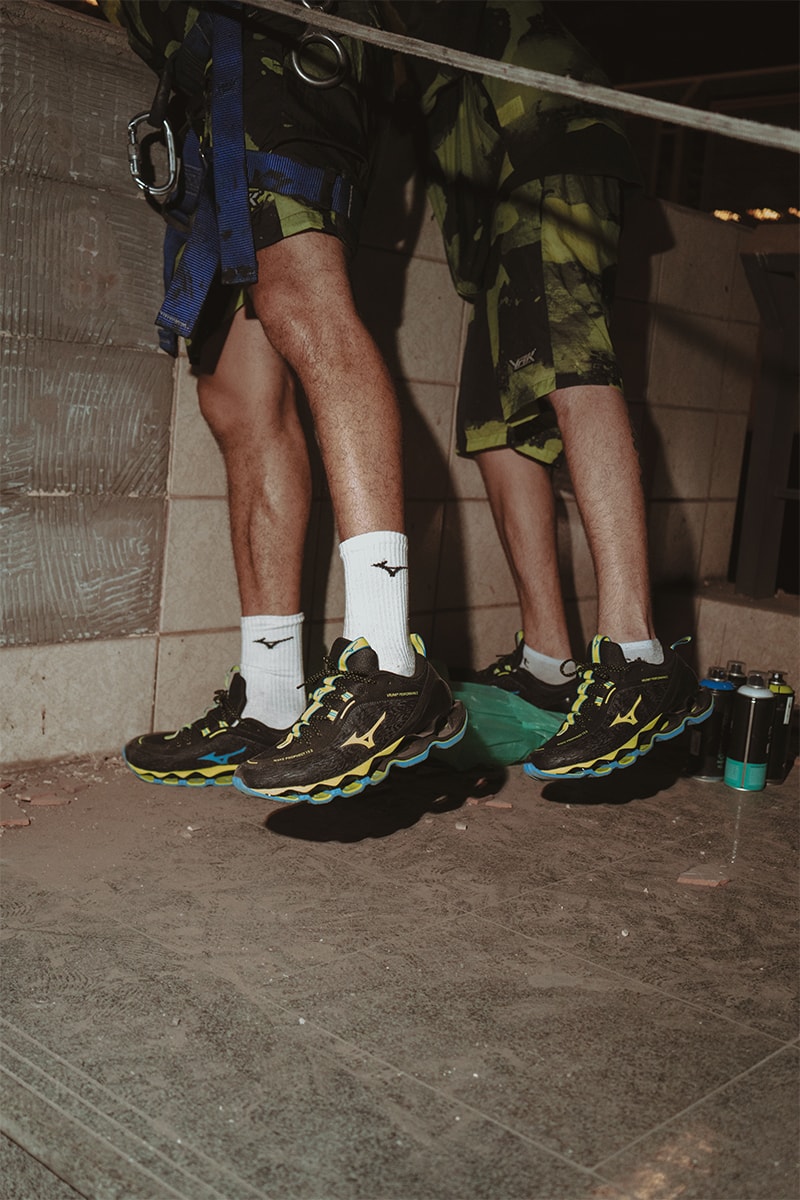 マルセイユ発のストリートブランド VRUNK と MIZUNO によるコラボモデル WAVE PROPHECY 13.2 VRUNK が登場 vrunk mizuno wave prophecy 13 2 vrunk release info