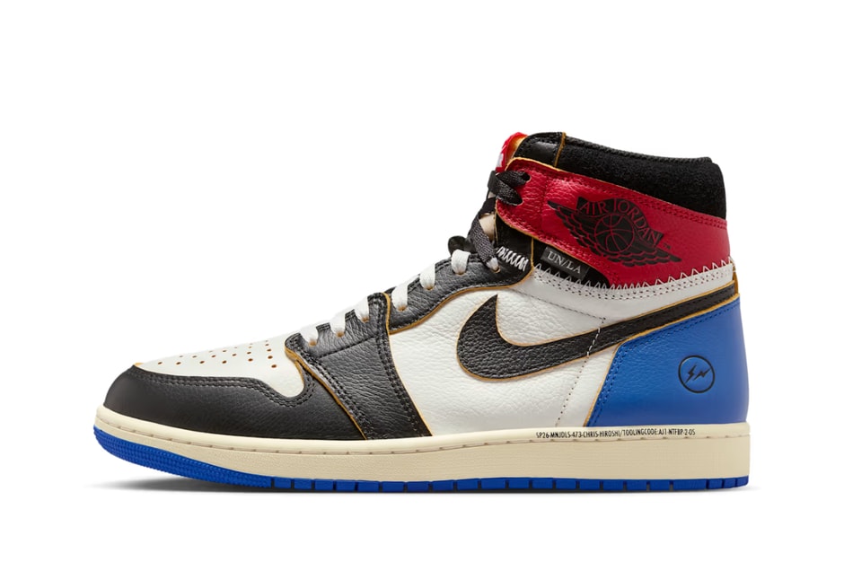 fragment x UNION x Air Jordan 1 High “Black and Varsity Red” が再販決定