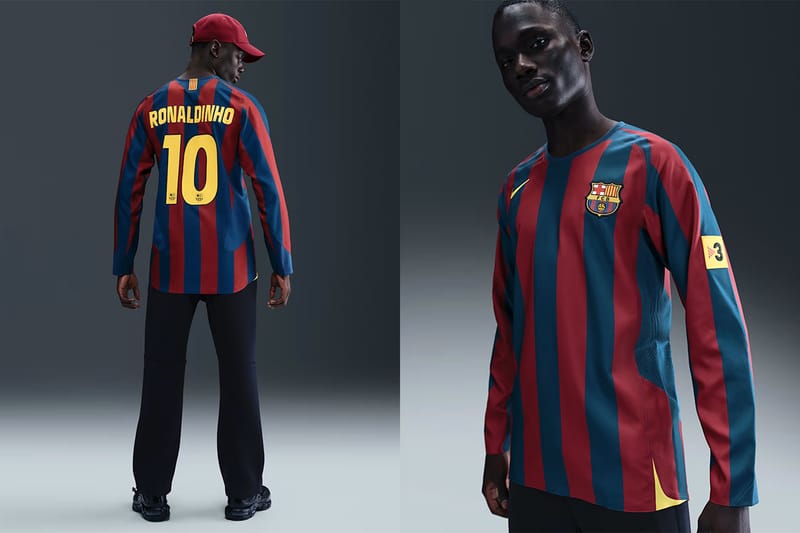 Nike が FC バルセロナ 2005/06 Reissue アパレルコレクションを発売