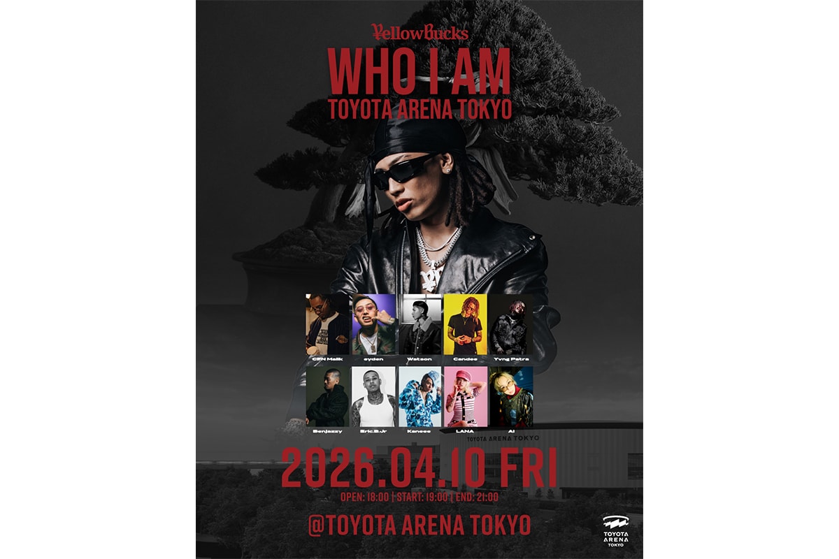 イエローバックスが東京初のワンマンライブ Who I Amの全客演アーティストを発表 Yellow bucks who i am artist release info
