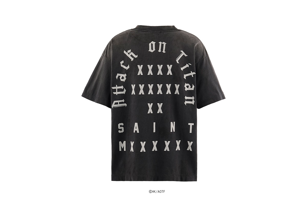 セントマイケルが『進撃の巨人』とのコラボレーションを発表 saint mxxxxxx attack on titan collaboration release info
