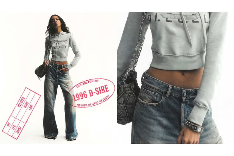 ディーゼルが2026年春夏シーズンのデニムコレクションを発表 diesel 2026 spring summer denim collection release info