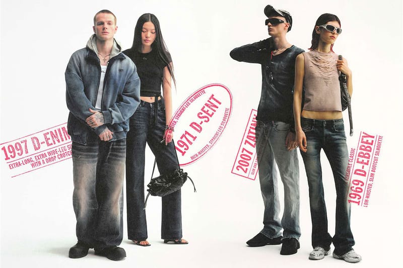 DIESEL が2026年春夏シーズンのデニムコレクションを発表