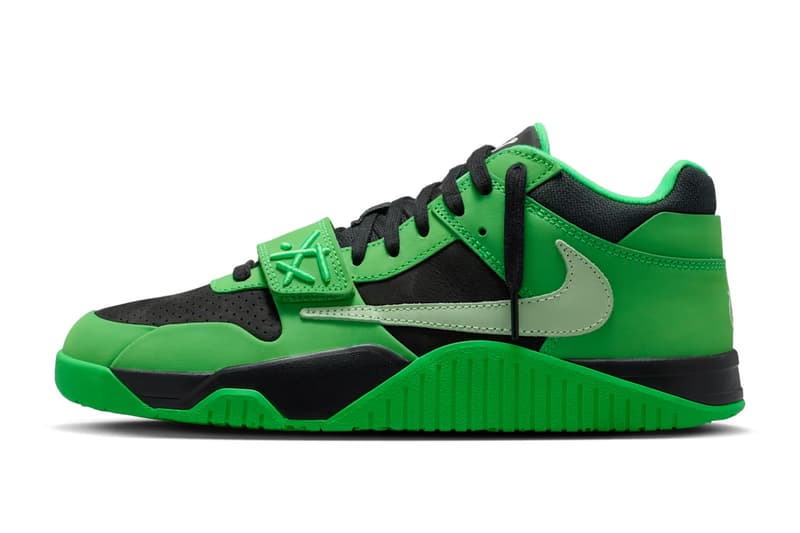 トラヴィス・スコットのシグネチャーモデル CJ1 T-Rexx “グリーンスパーク” が緊急発売 Travis Scott Jordan CJ1 T-Rexx Green Spark release info