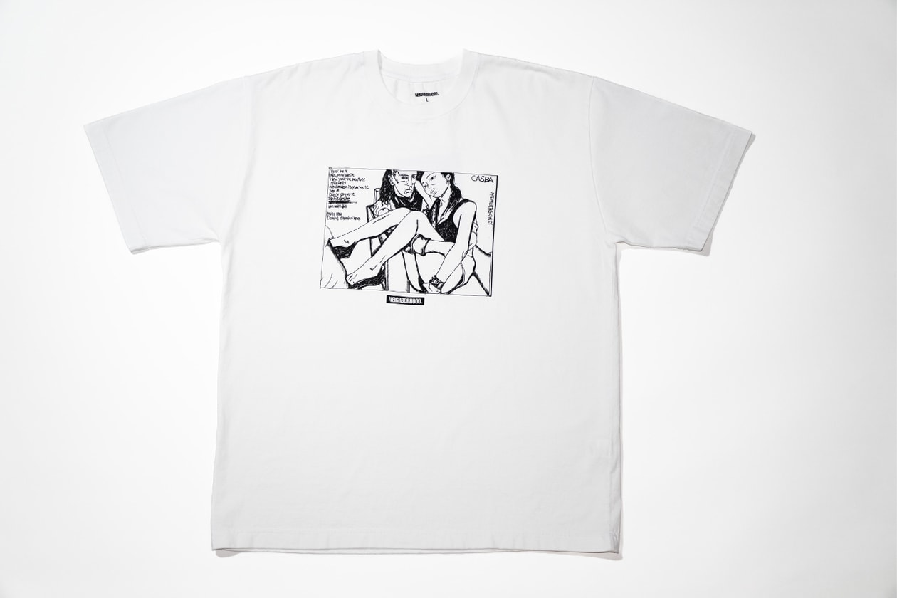 恵比寿の会員制バー カスバがヒステリック グラマー & ネイバーフッドとのコラボTシャツを発表 CASBA x NEIGHBORHOOD x HYSTERIC GLAMOUR CORNER SHOP BY CASBA SHINSUKE TAKIZAWA