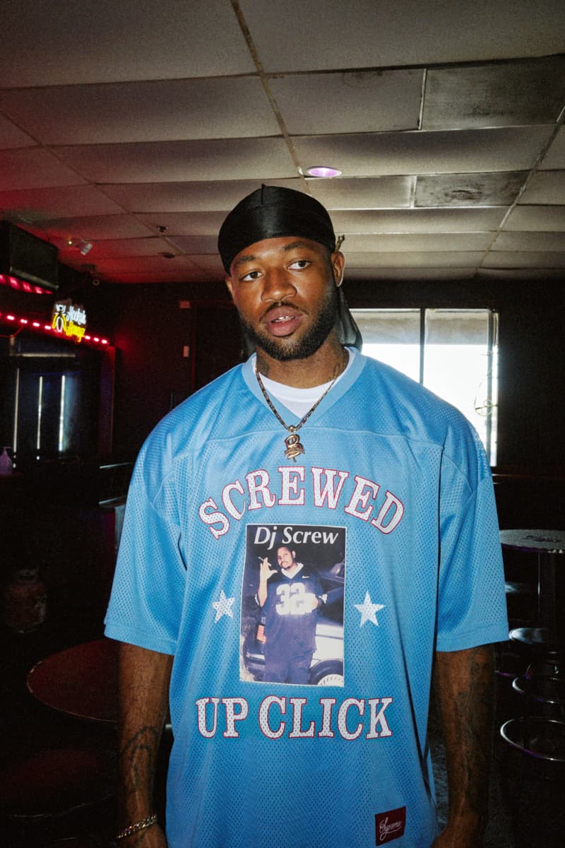 シュプリームがDJ スクリューをフィーチャーしたカプセルコレクションを発表 Supreme x DJ Screw spring 2026 release info