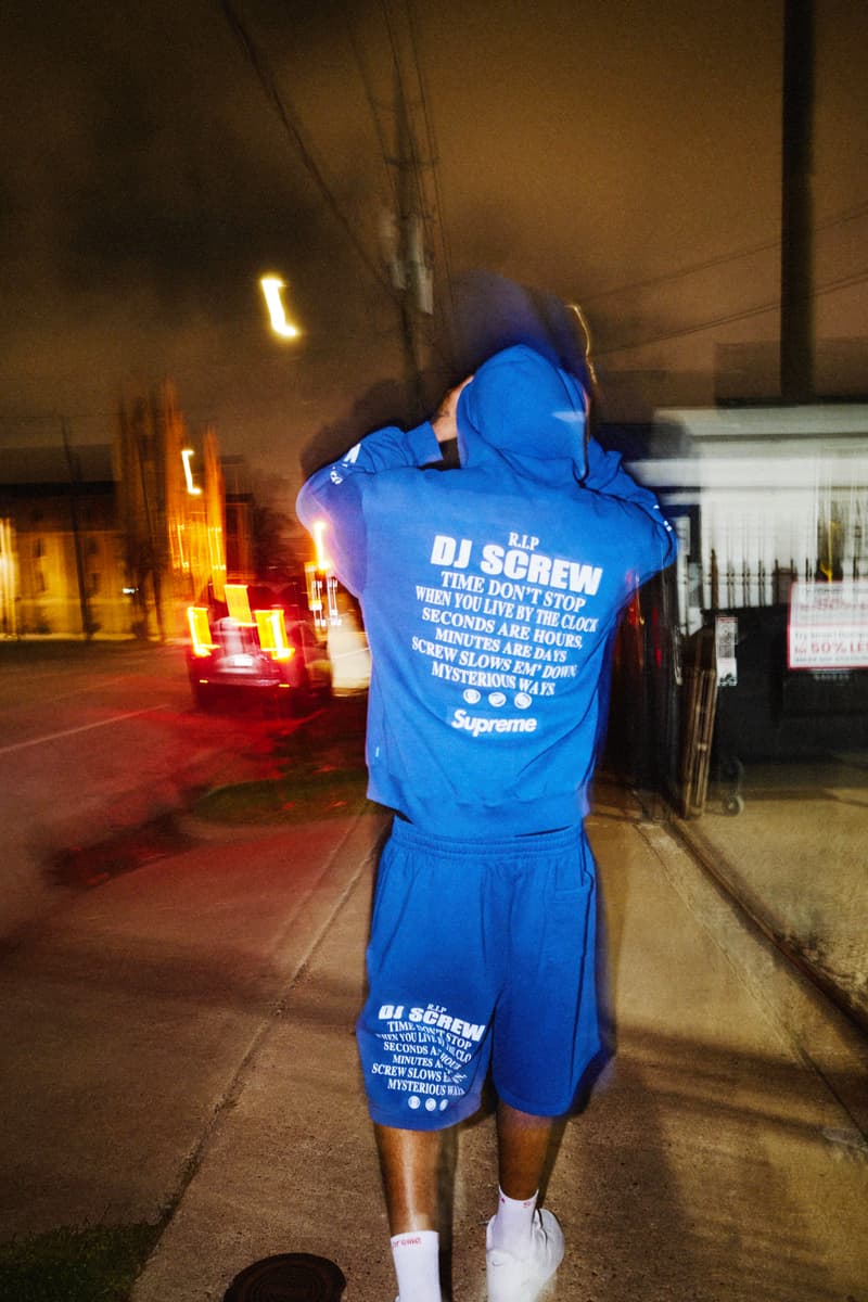 シュプリームがDJ スクリューをフィーチャーしたカプセルコレクションを発表 Supreme x DJ Screw spring 2026 release info