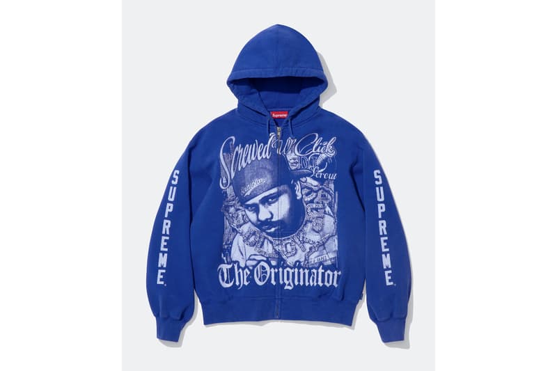 シュプリームがDJ スクリューをフィーチャーしたカプセルコレクションを発表 Supreme x DJ Screw spring 2026 release info