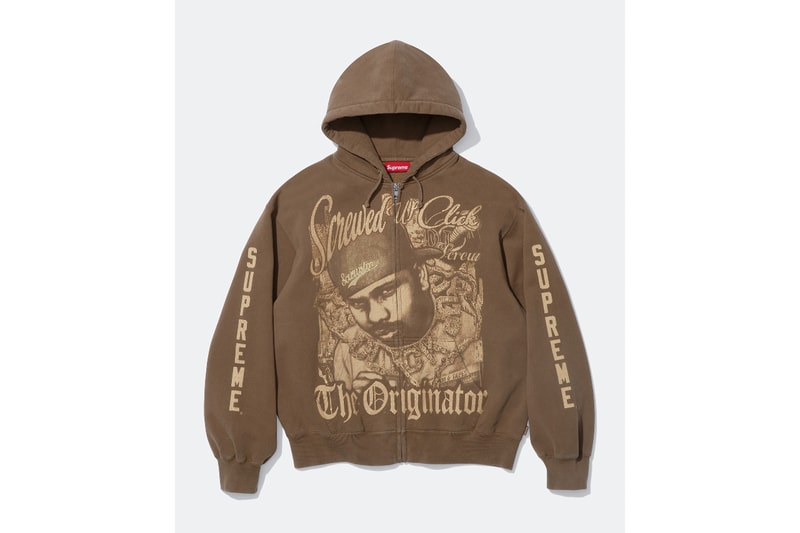 シュプリームがDJ スクリューをフィーチャーしたカプセルコレクションを発表 Supreme x DJ Screw spring 2026 release info