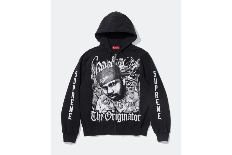 シュプリームがDJ スクリューをフィーチャーしたカプセルコレクションを発表 Supreme x DJ Screw spring 2026 release info